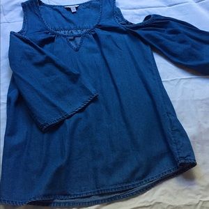 denim long sleeve